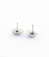 Silber Ohrstecker Muschel