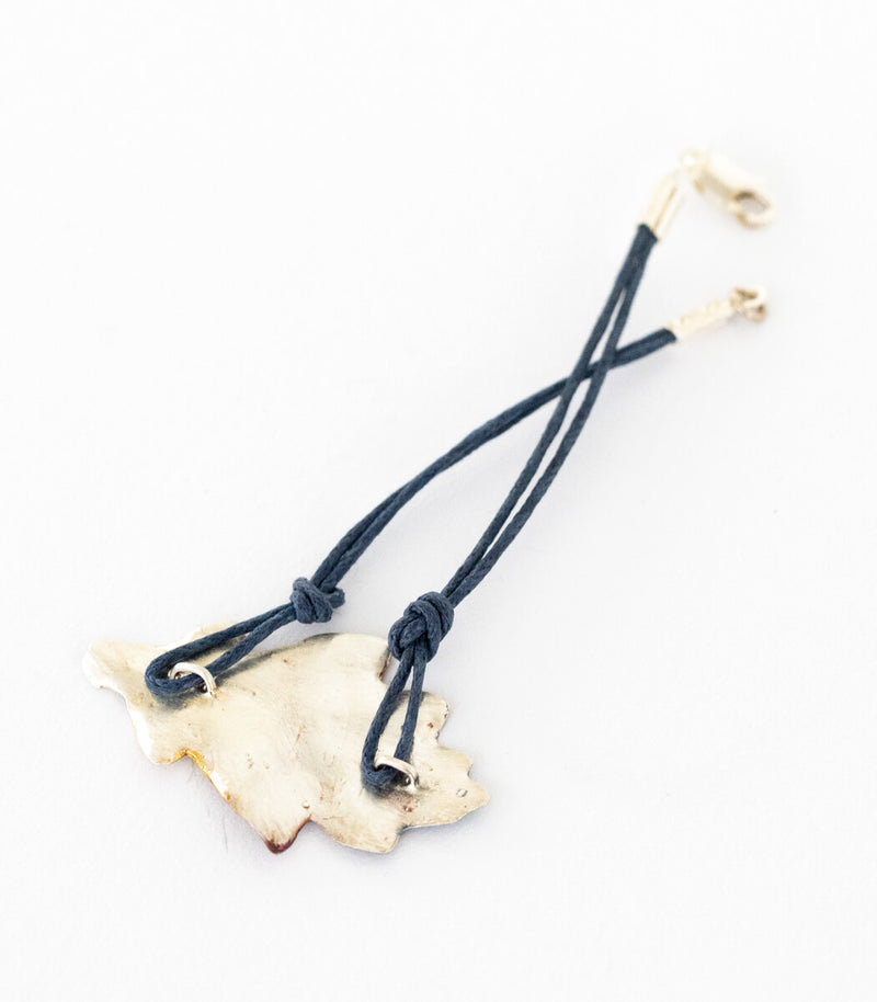 Silber Armband Eichenblatt