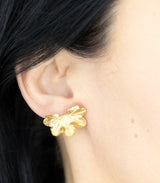Gold Ohrstecker Frauenmantel