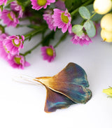 Silber Ohrhänger Ginkgoblatt
