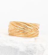 Bronze Ring Getreideähre Gr. 52