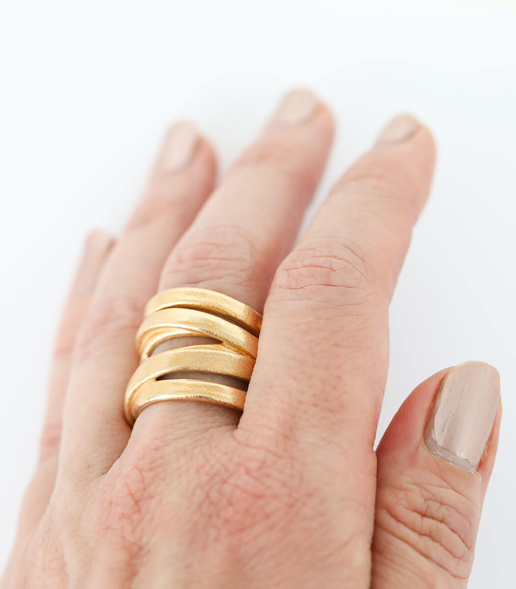 Bronze Ring Liane Gr. 63