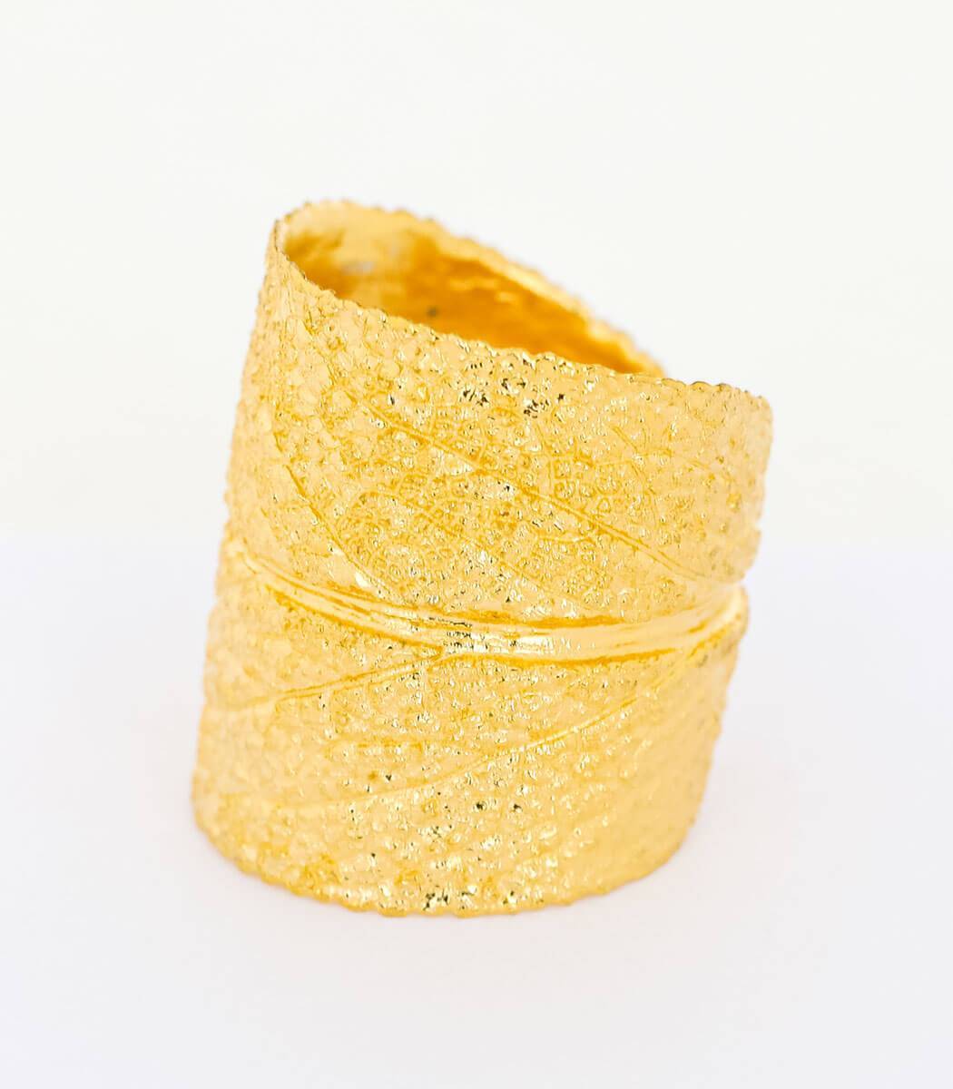 Ring Gold Salbei Gr. 52