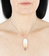 Silber Anhänger Salbeiblatt