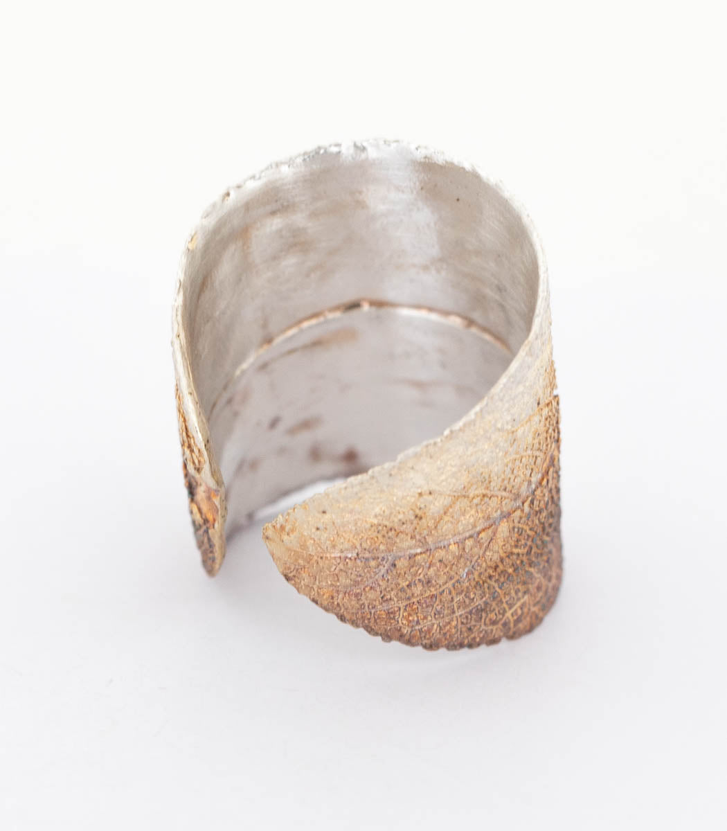 Silber Ring Salbei Gr.55