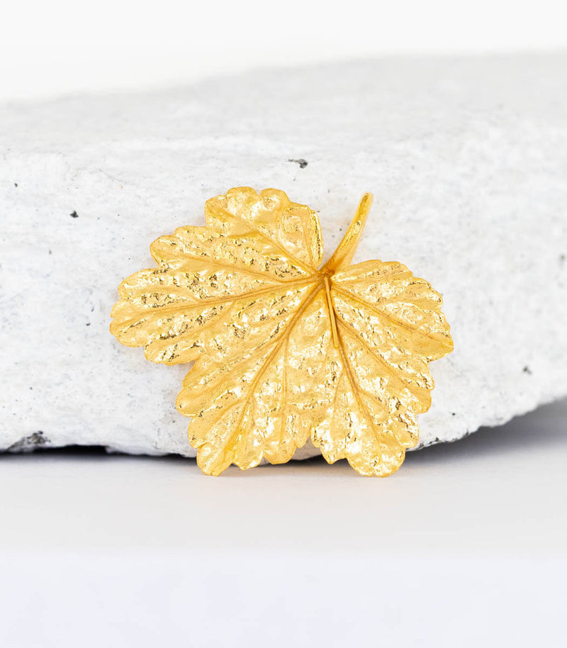 Gold Anhänger Johannisbeere