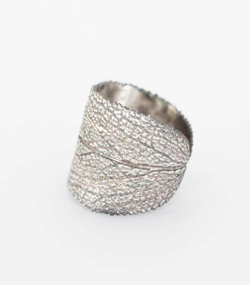 Silber Ring Salbei Gr.54