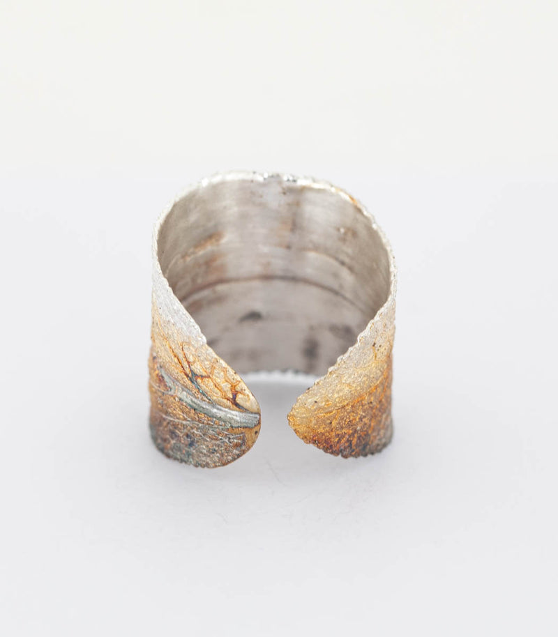 Silber Ring Salbei Gr. 53