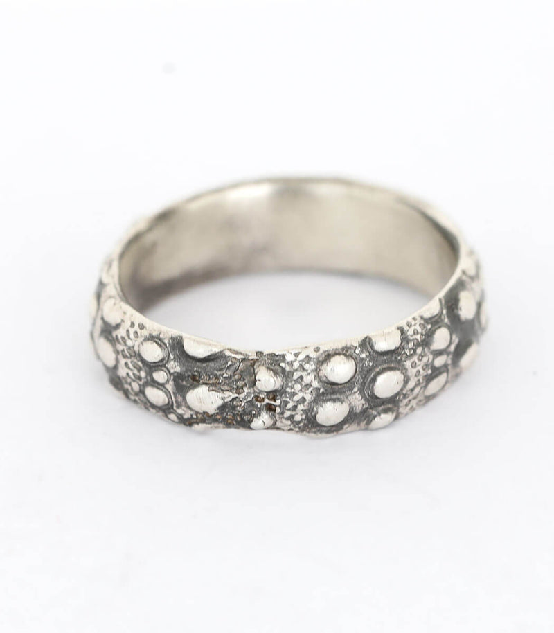 Silber Ring Seeigel Gr.54