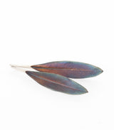Silber Ohrhänger Olivenblatt