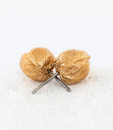 Bronze Ohrstecker Blüten
