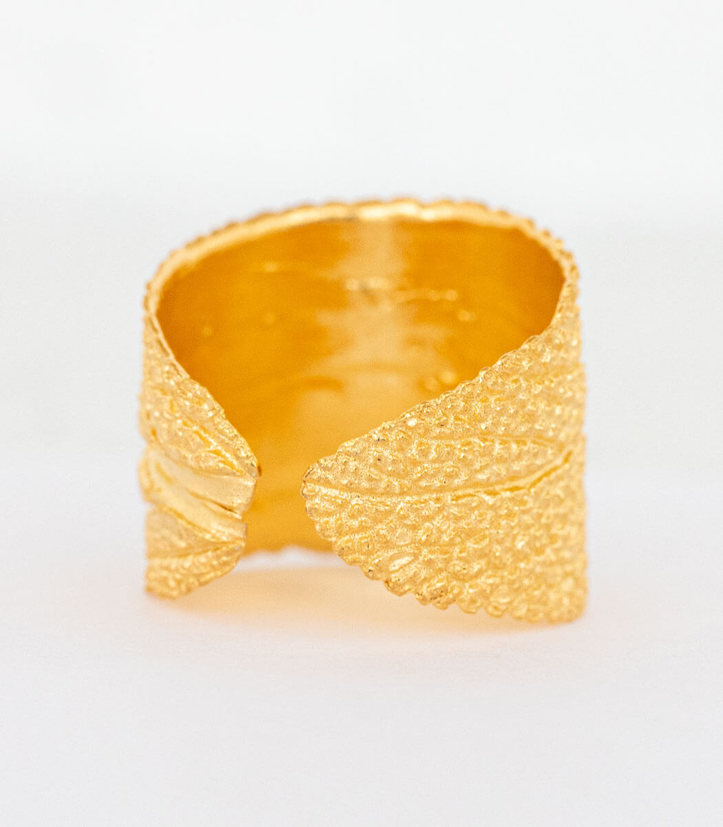 Ring Gold Salbei Gr. 58