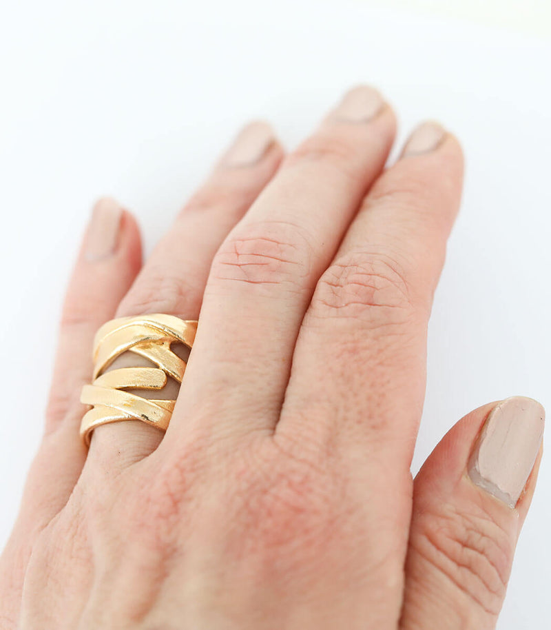 Bronze Ring Liane Gr. 58