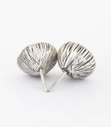 Silber Ohrstecker Blüte Perle