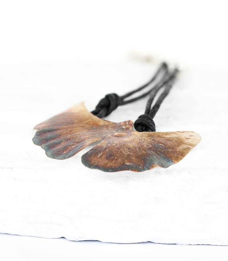 Silber Armband Ginkgoblatt