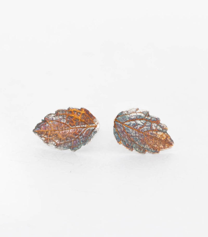 Silber Ohrstecker Melisse