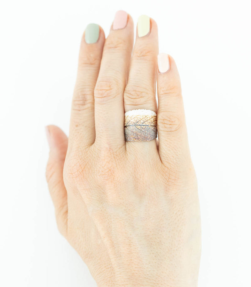 Ring Silber Salbei Gr. 57
