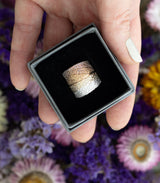 Silber Ring Salbei Gr. 55