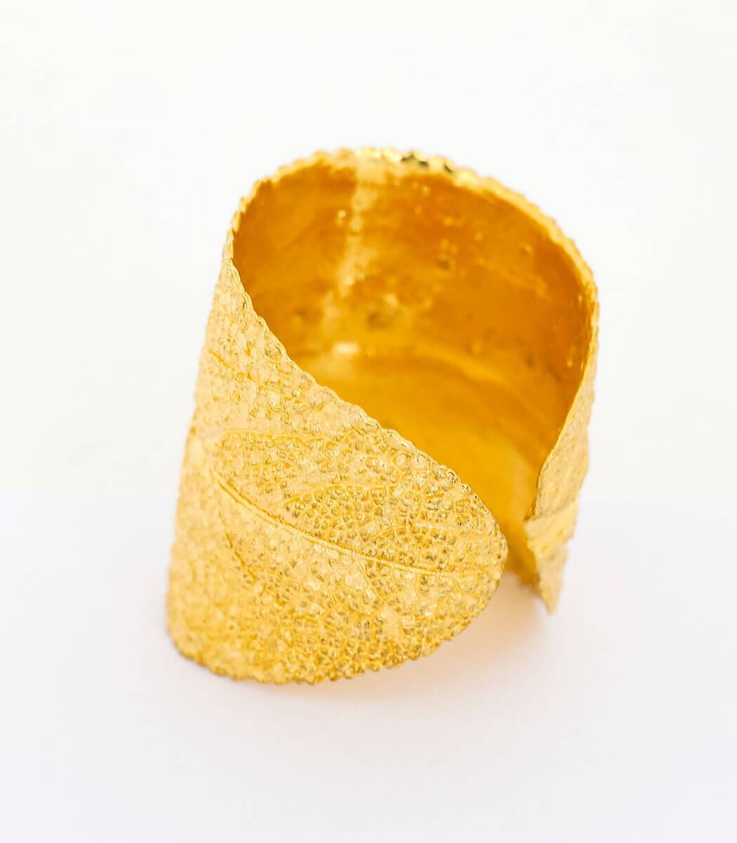 Ring Gold Salbei Gr. 52