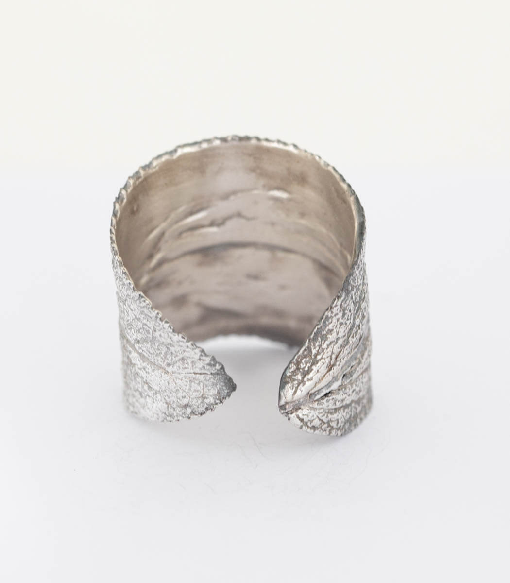 Silber Ring Salbei Gr.62