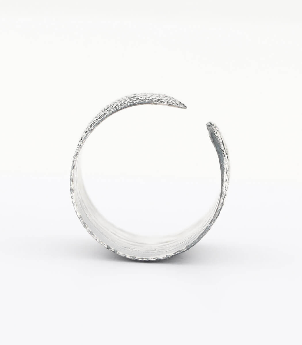 Silber Ring Salbei Gr. 61