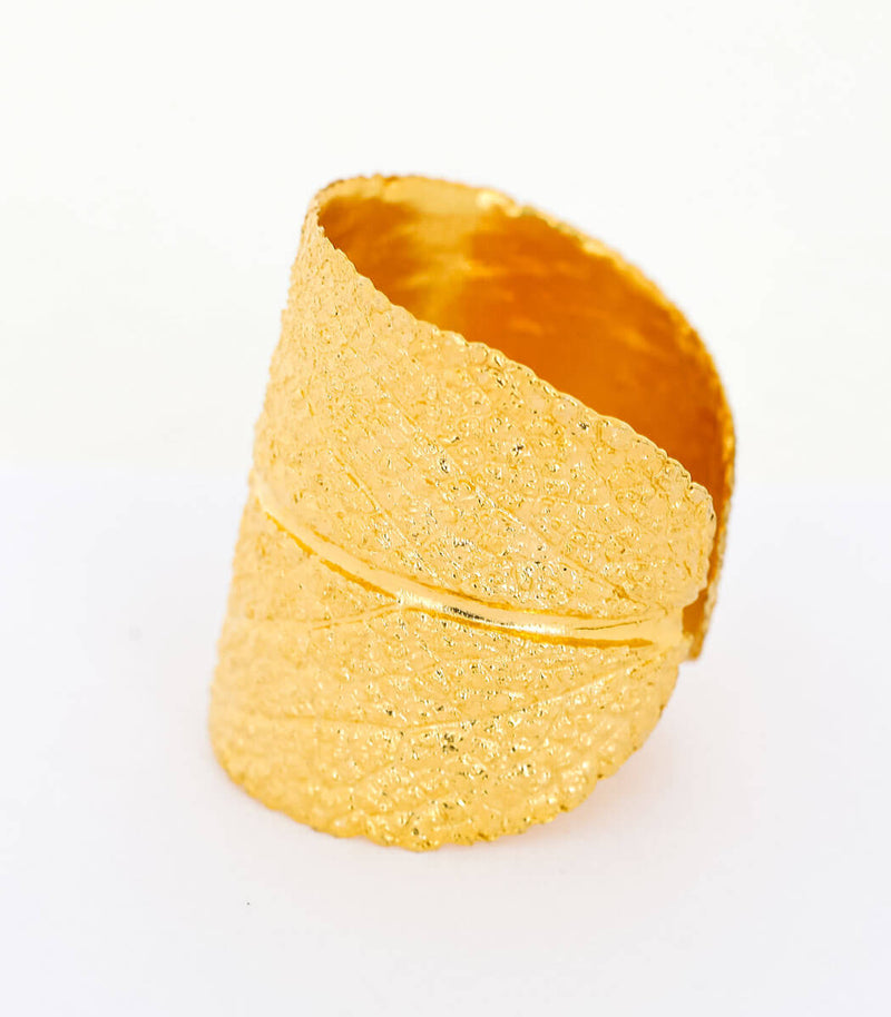 Ring Gold Salbei Gr. 60