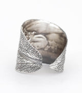 Silber Ring Salbei Gr. 62