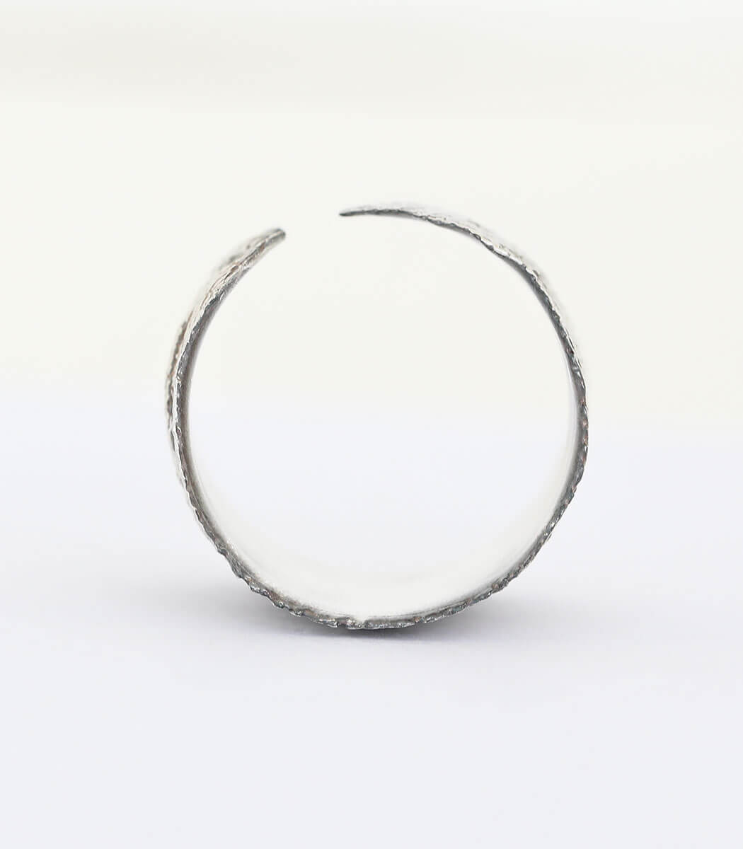 Silber Ring Salbei Gr. 54