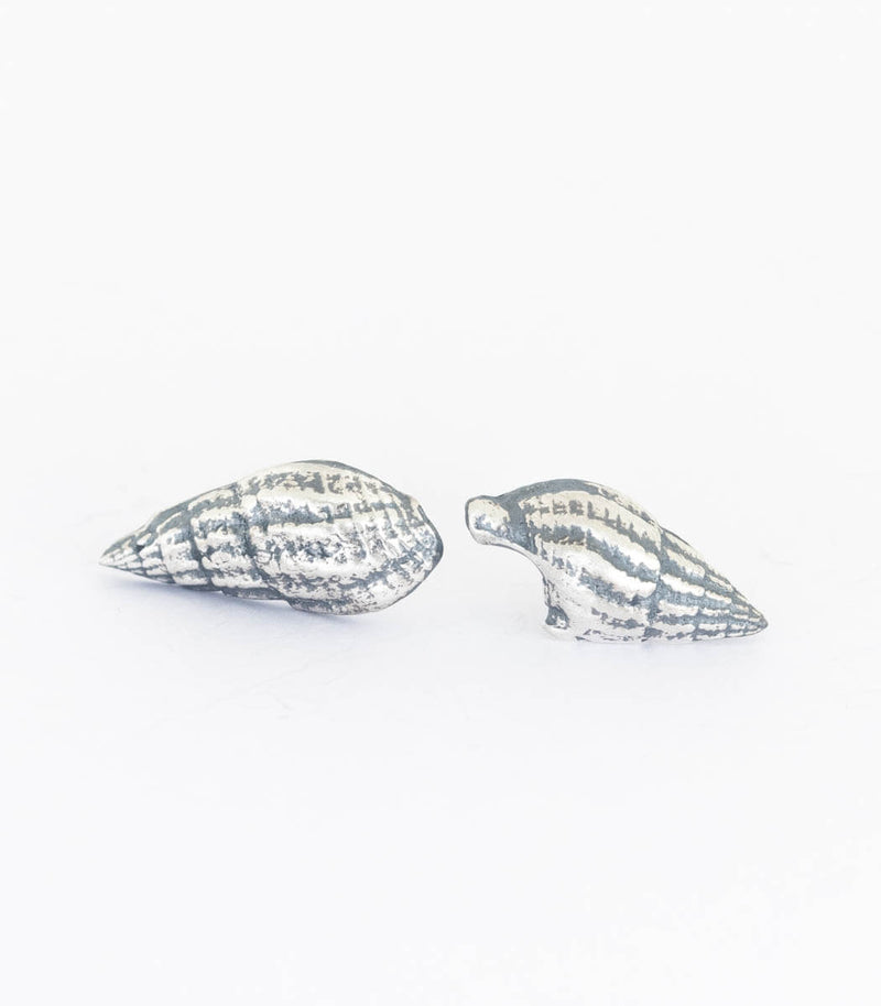 Silber Ohrstecker Schnecken