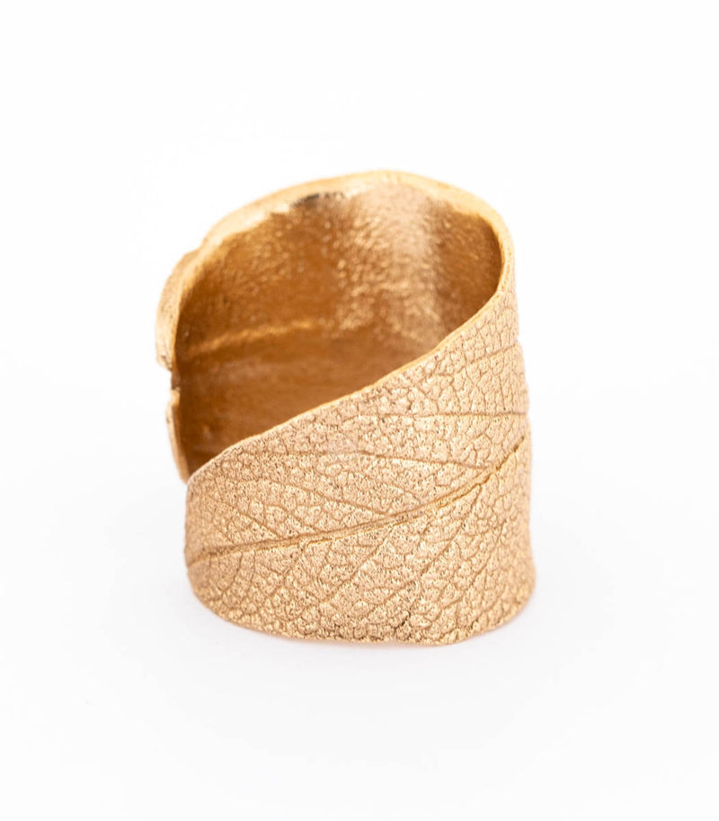 Bronze Ring Salbei Gr. 63