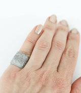 Silber Ring Salbei Gr.54