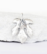 Silber Anhänger Feigenblatt