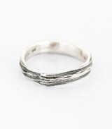 Silber Ring Gras Gr. 51
