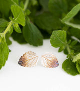 Silber Ohrstecker Melisse