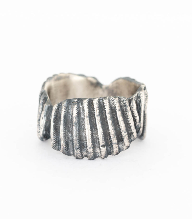 Silber Ring Muschel Gr.55