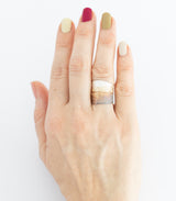 Silber Ring Salbei Gr. 55