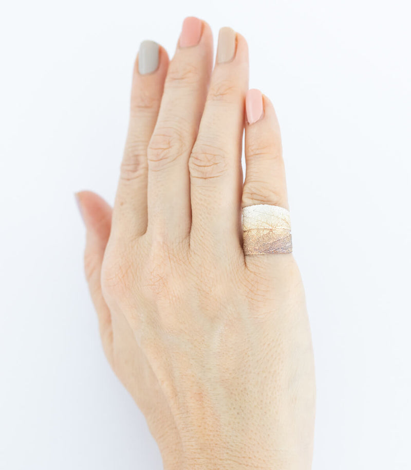 Silber Ring Salbei Gr. 51