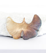 Silber Brosche Ginkgo