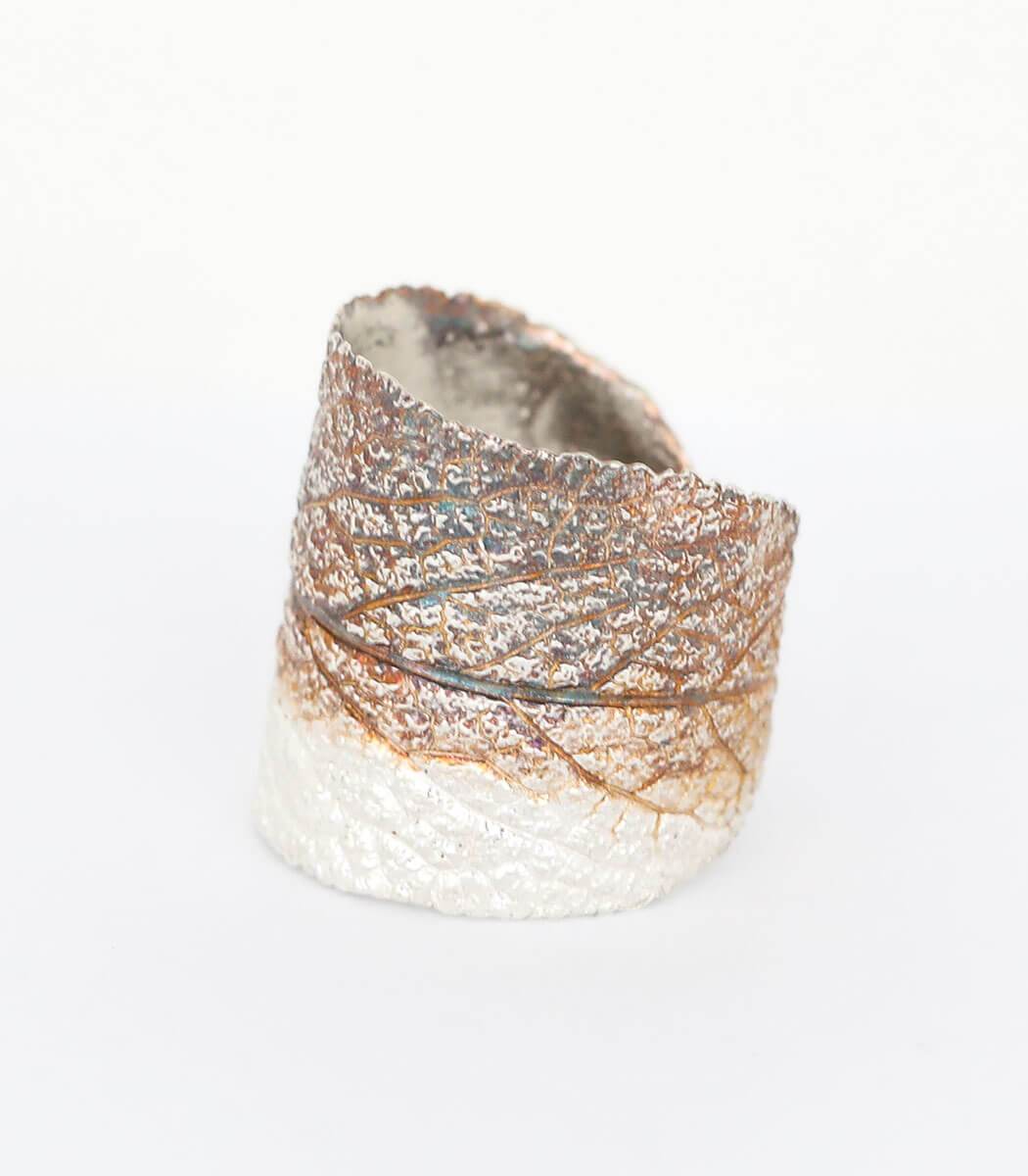 Silber Ring Salbei Gr. 48