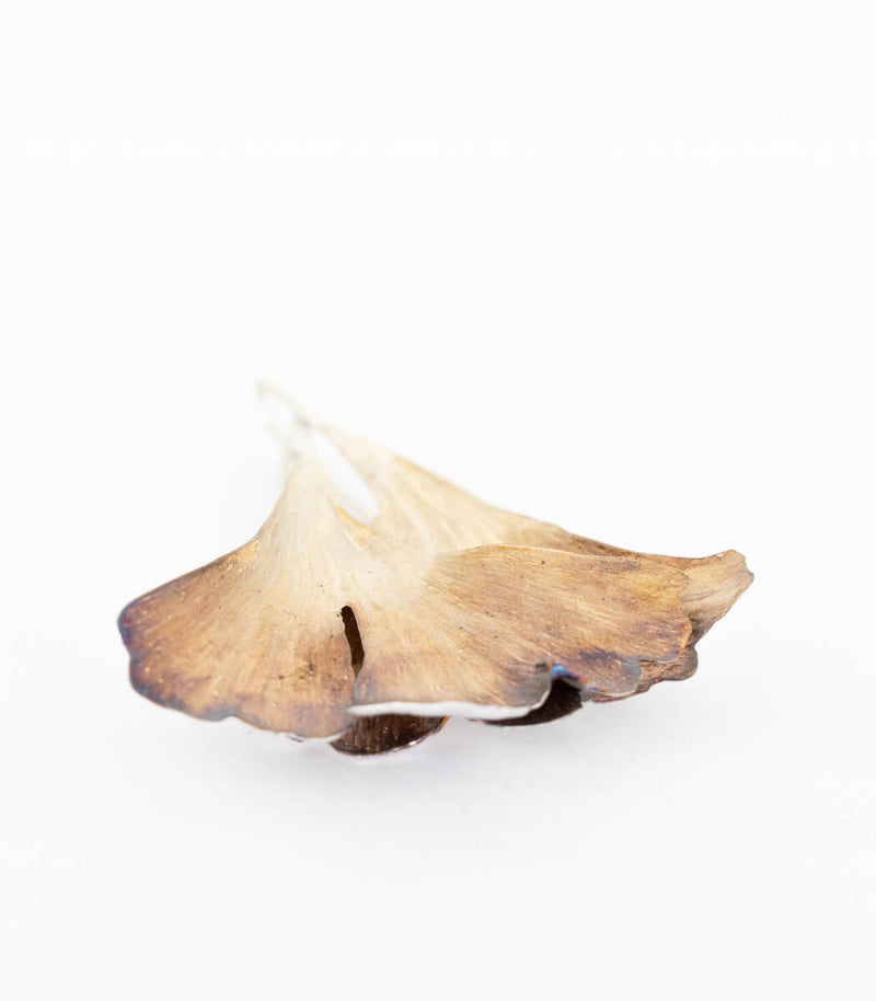 Silber Ohrhänger Ginkgoblatt