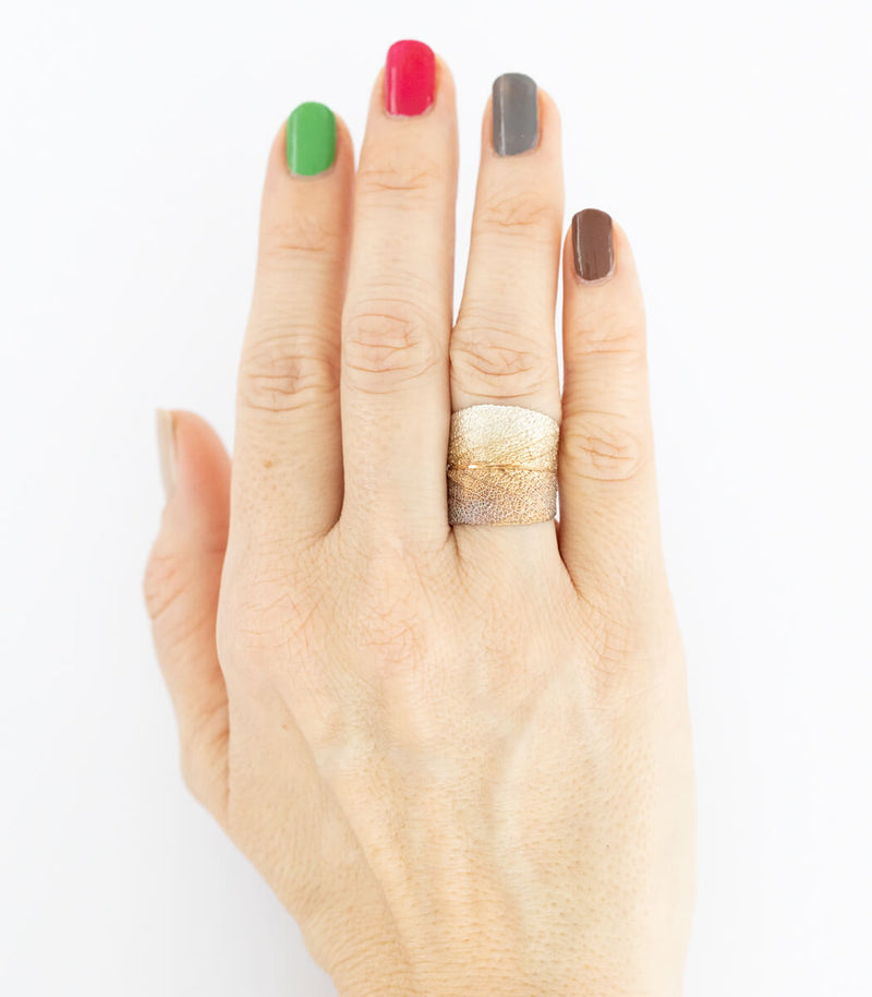 Silber Ring Salbei Gr. 55