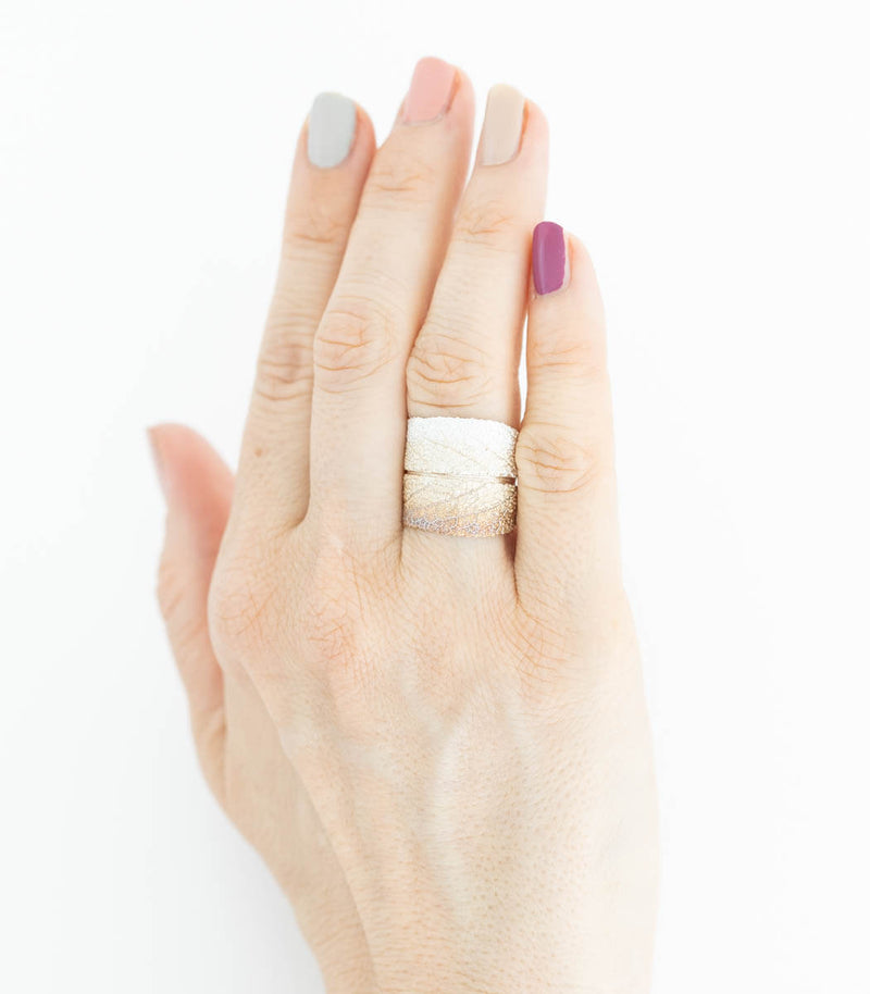 Silber Ring Salbei Gr. 59
