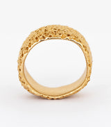 Bronze Ring Korallenstruktur Gr. 52