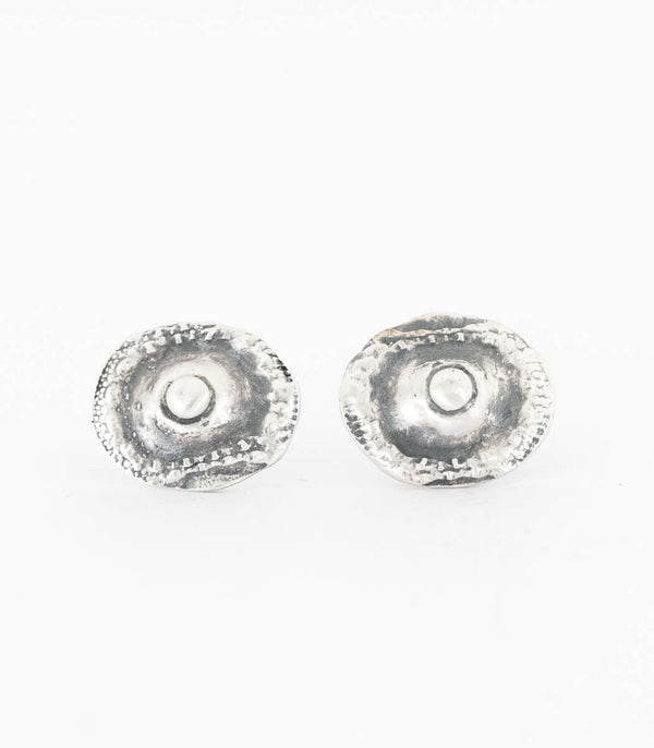 Silber Ohrstecker Seeigel