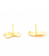 Gold Ohrstecker Ahorn