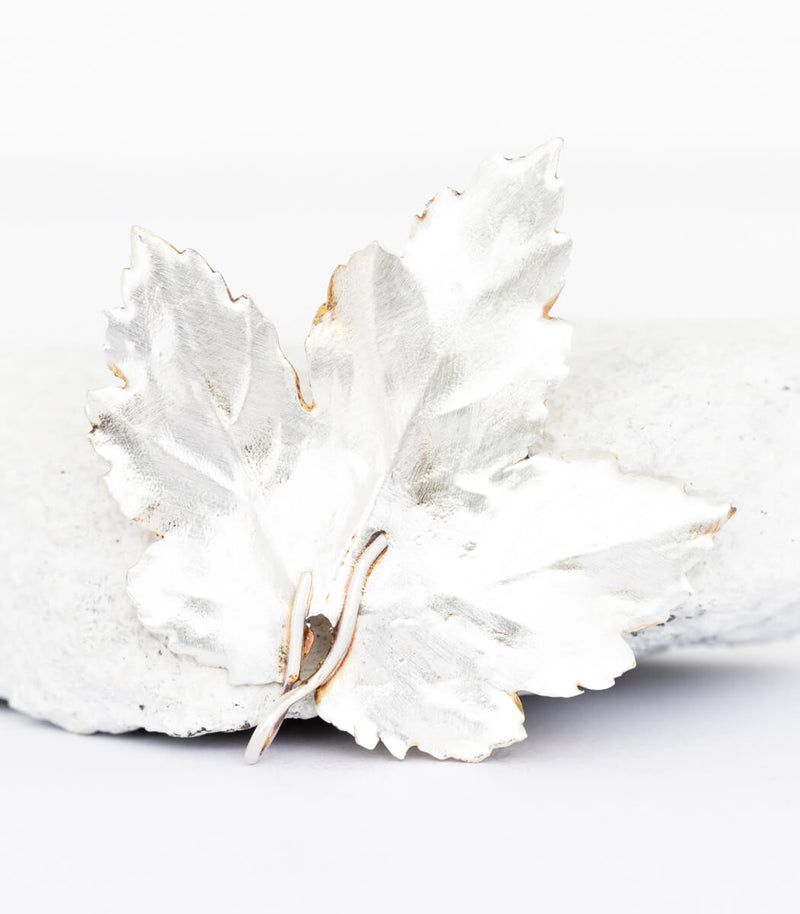 Silber Anhänger Ahornblatt