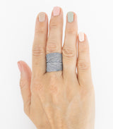 Silber Ring Salbei Gr. 60
