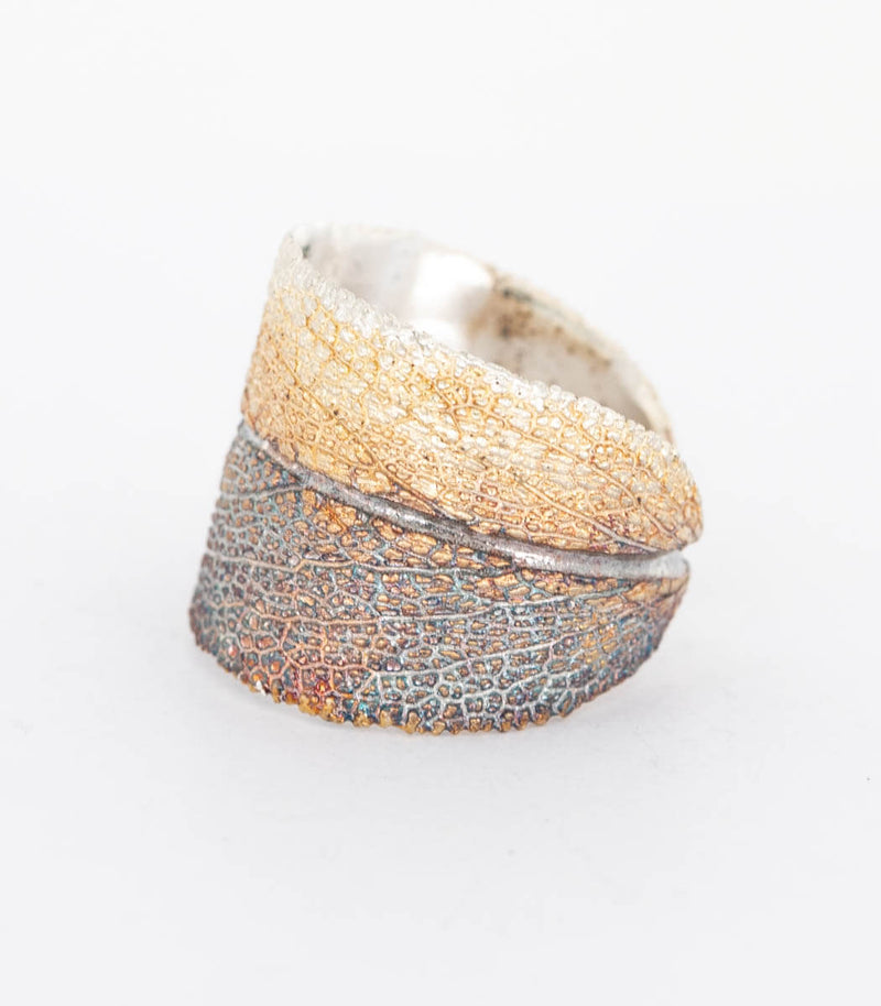 Silber Ring Salbei Gr. 57