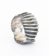 Silber Ring Muschel Gr.55