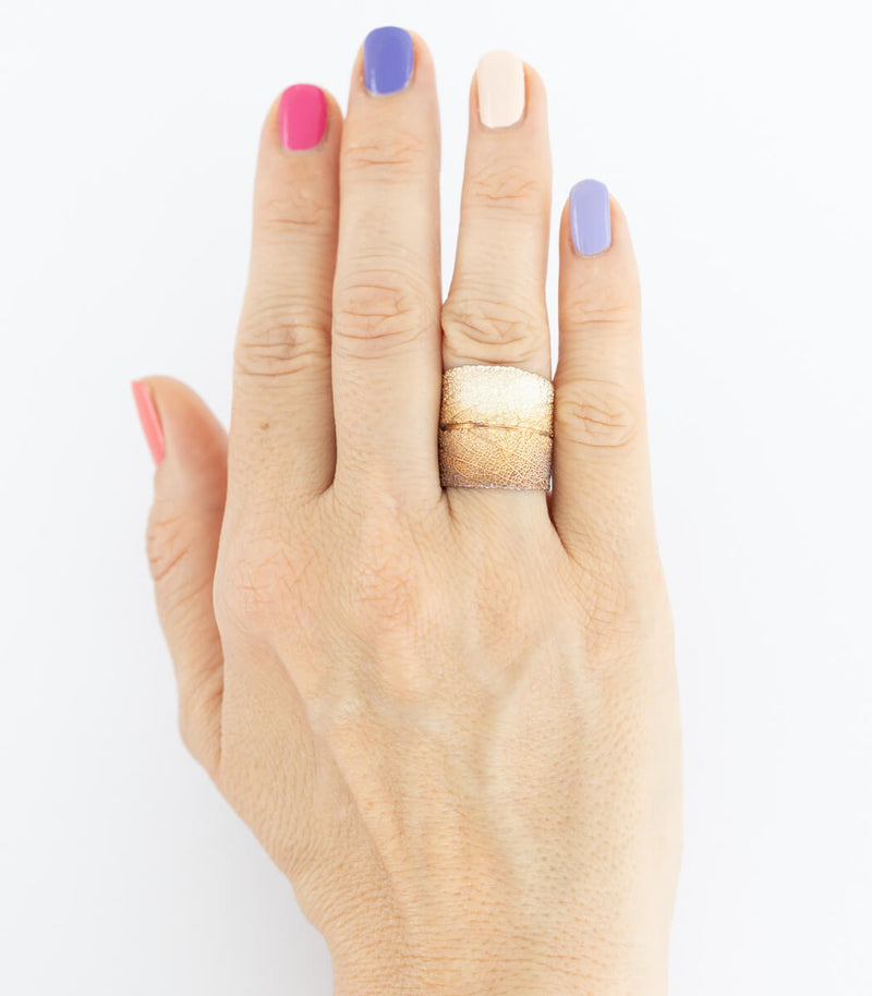Silber Ring Salbei Gr. 58